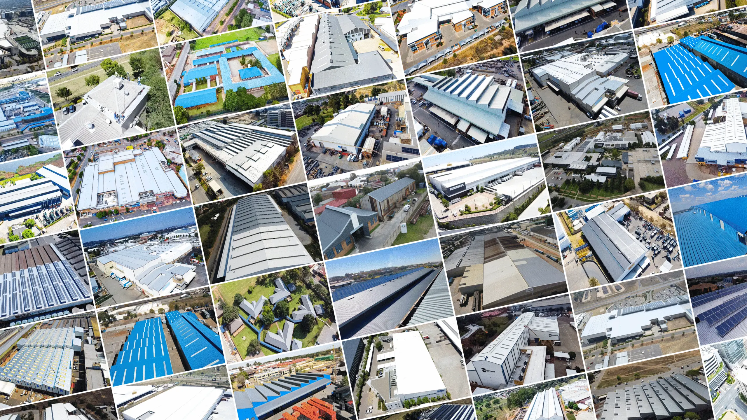Sicon Group project gallery — aerial roofing