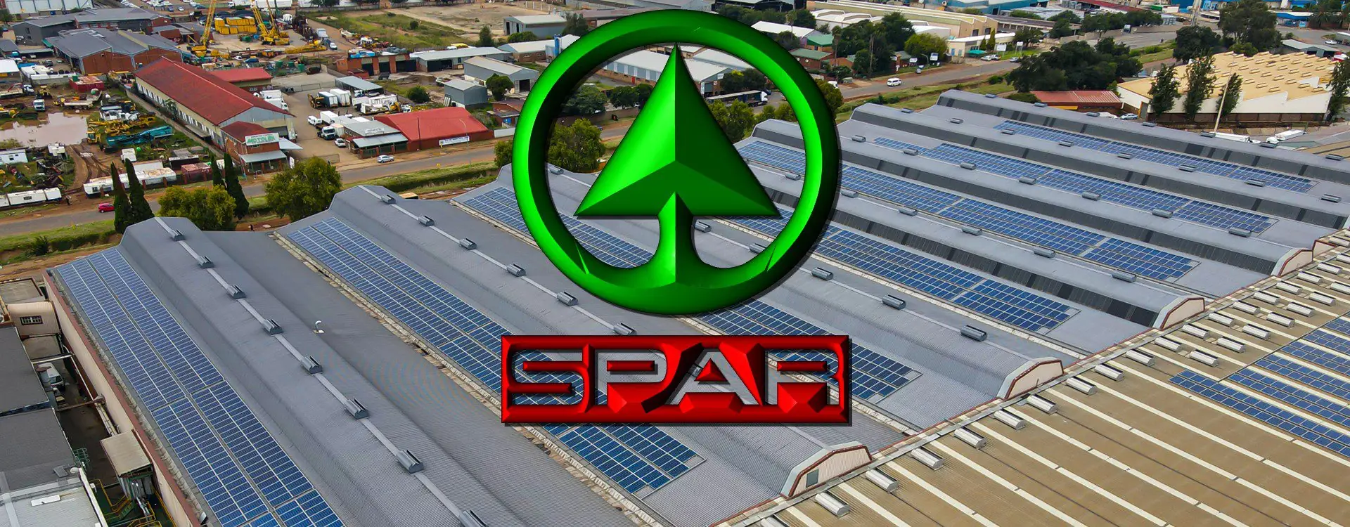 Aerial view of the Spar North Rand distribution centre after roof restoration and waterproofing by Sicon Group, Johannesburg